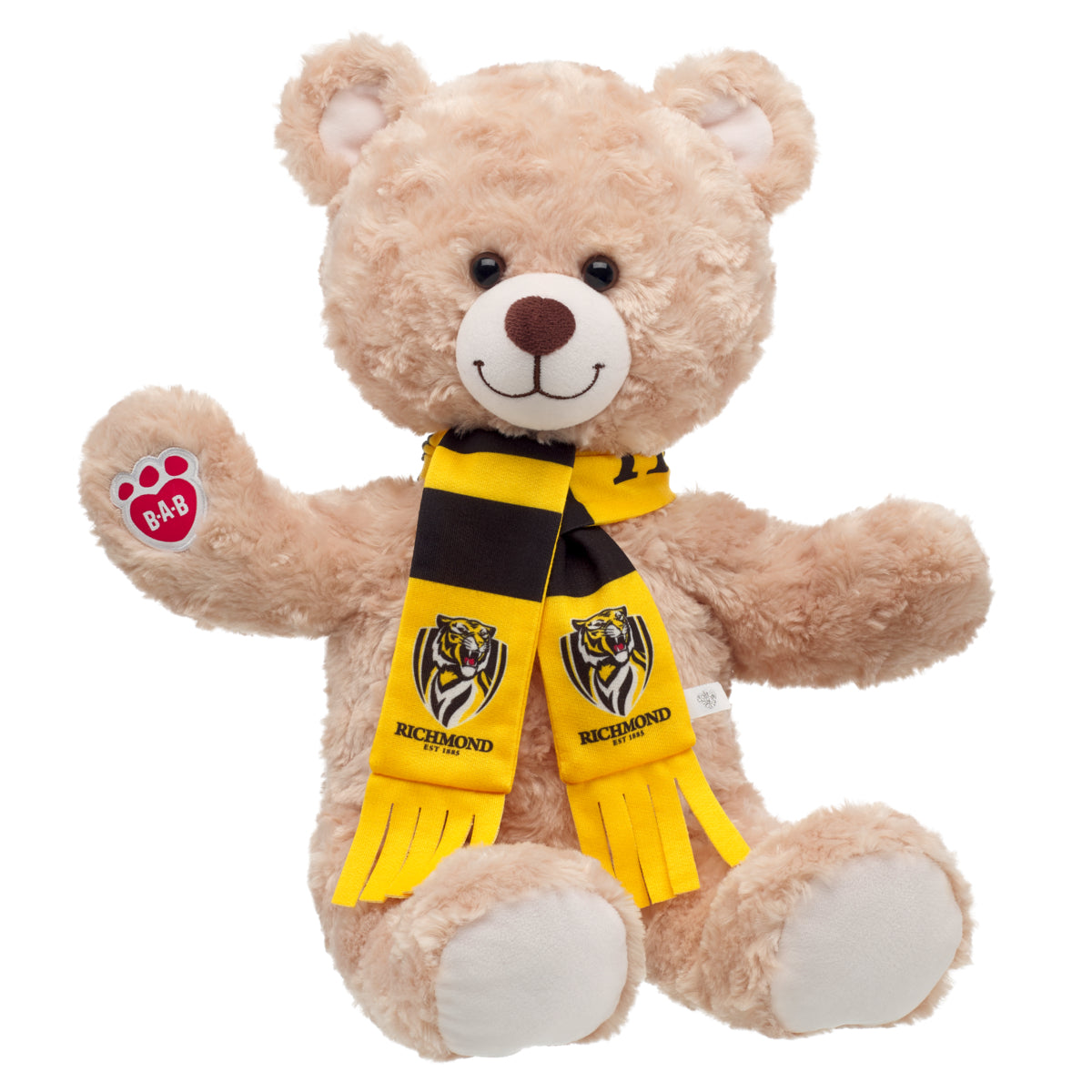 AFL - Richmond Tigers Teddy Bear Scarf