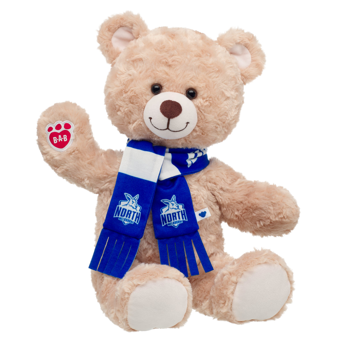 AFL - North Melbourne Kangaroos Teddy Bear Scarf