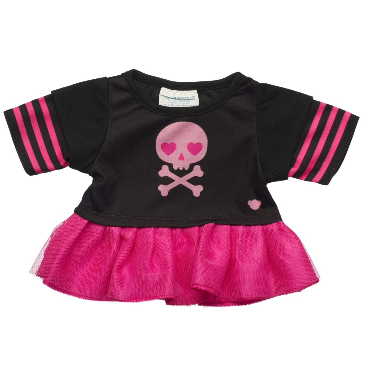 Black and Pink Skull Dress