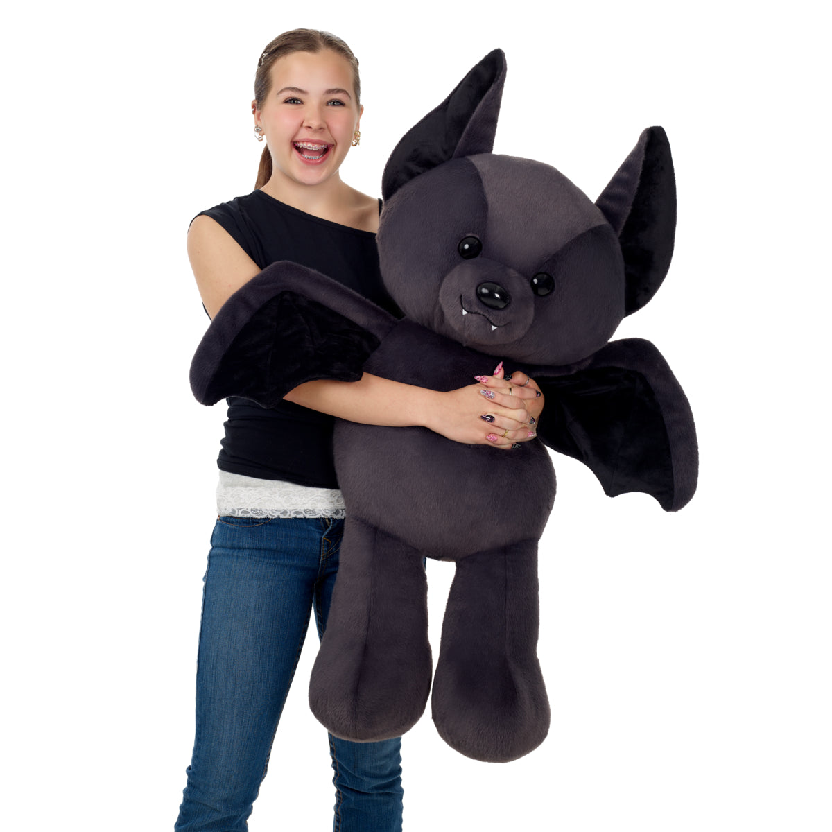 Giant Posable Bat Stuffed Animal