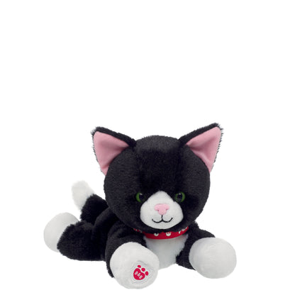 Build-A-Bear Workshop Mini Beans® Plush Promise Pets™ Tuxedo Cat Soft Toy