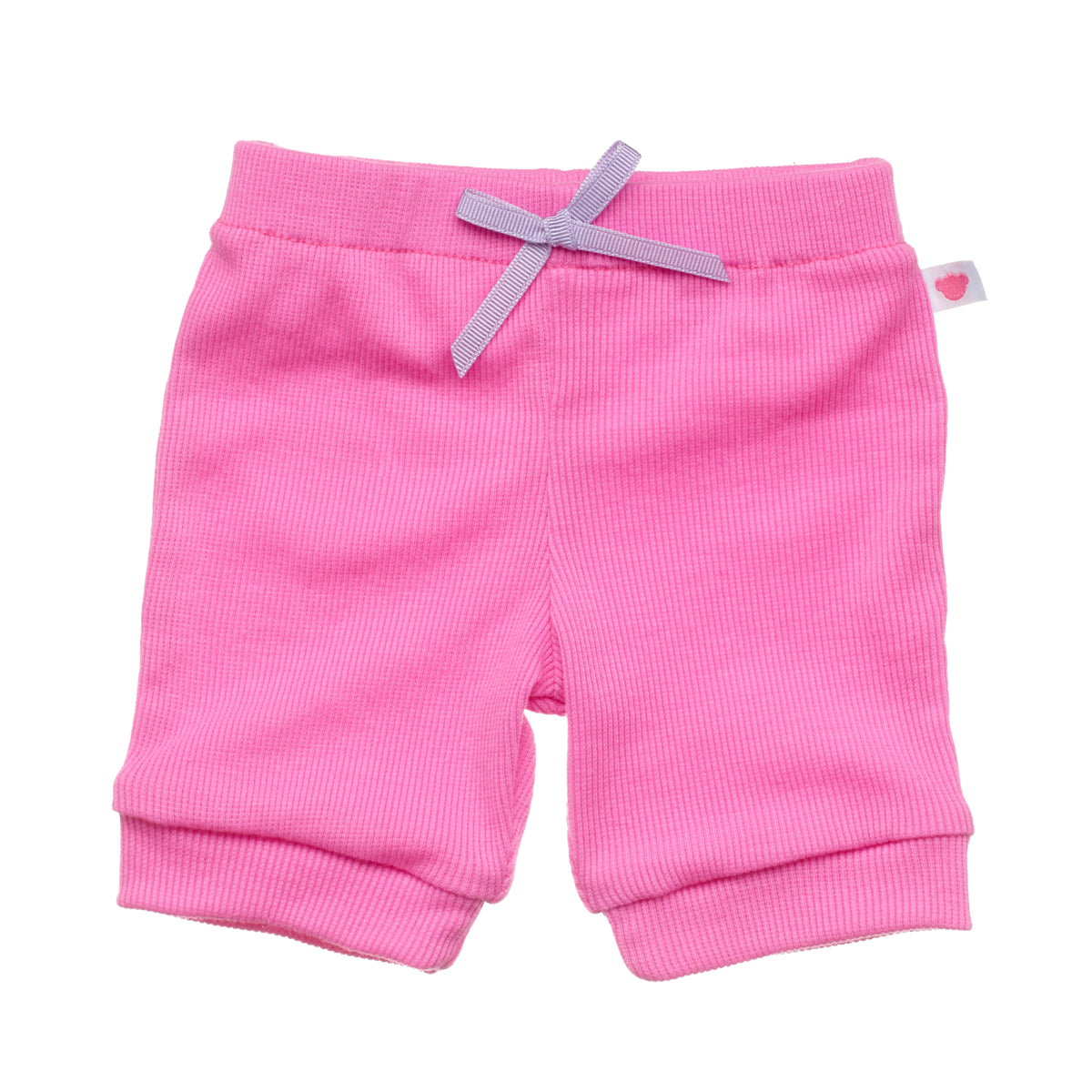 Pink Cozy Ribbed Jogger Pants