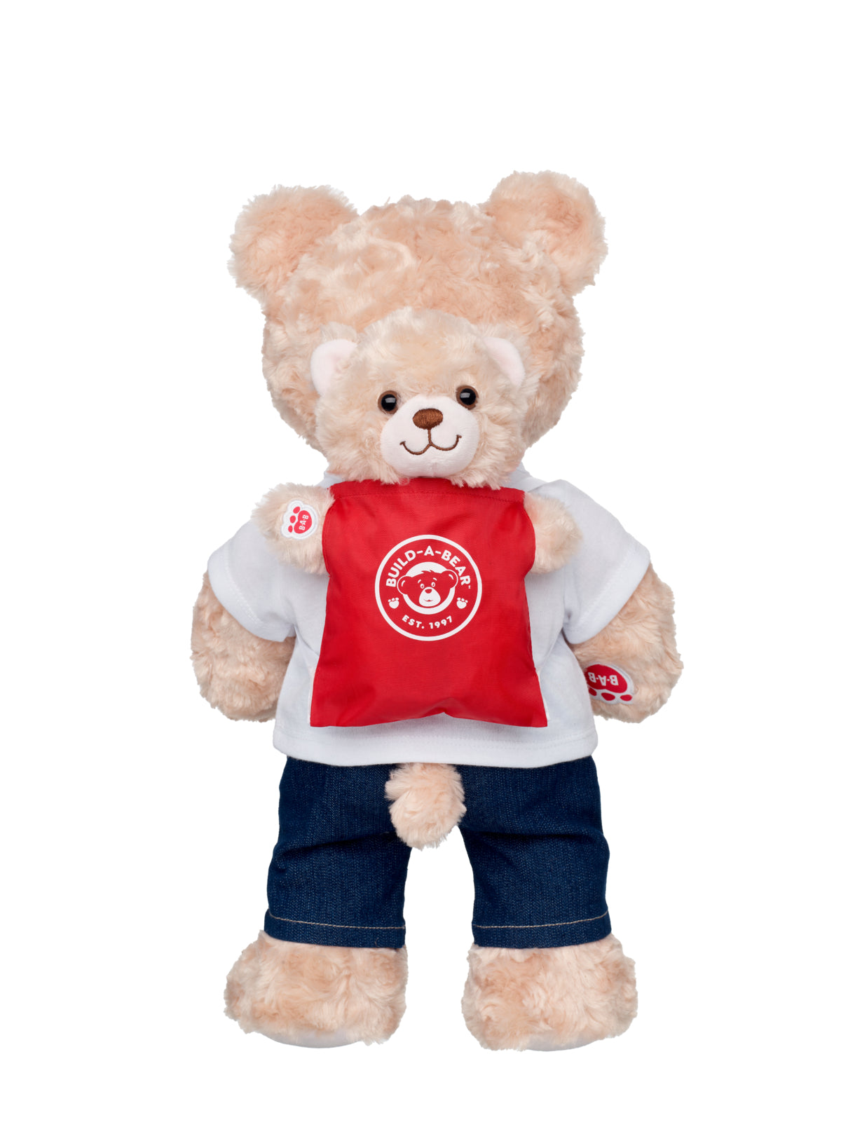 Build-A-Bear Mini Beans® Red Bear Carrier