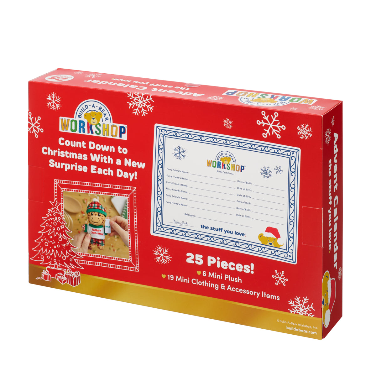 Advent Calendar - Includes 25 Pieces!