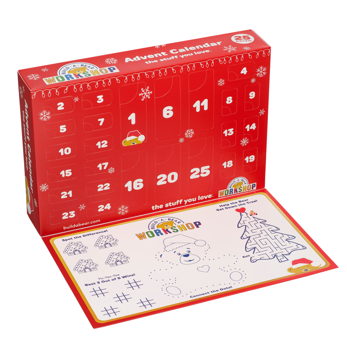 Advent Calendar - Includes 25 Pieces!