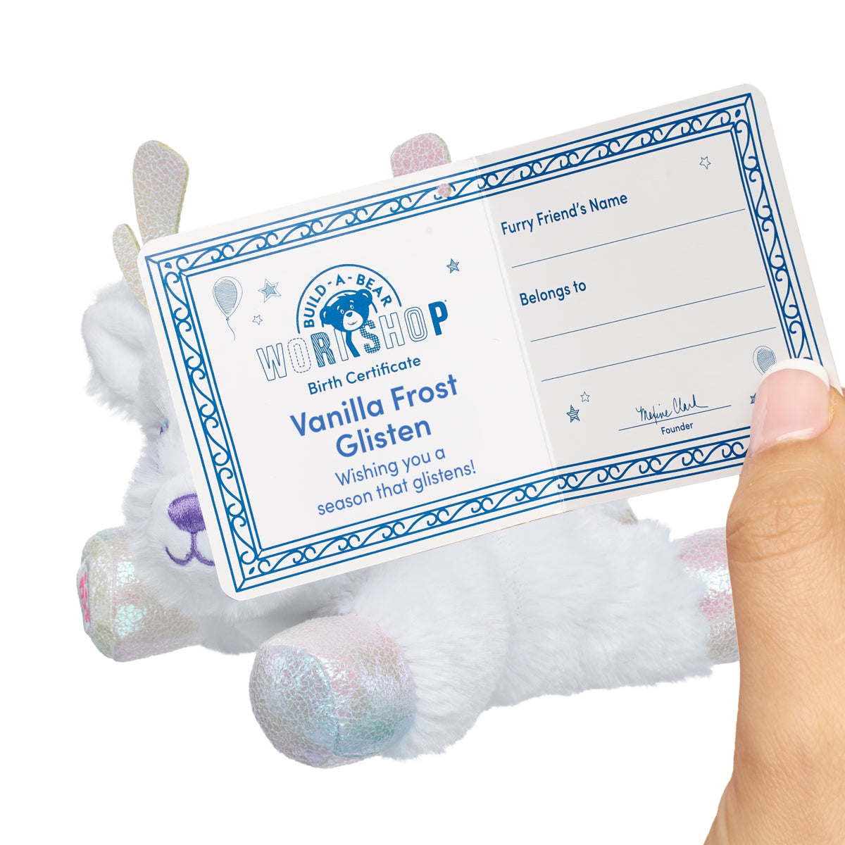 Build-A-Bear Mini Beans® Glisten Stuffed Animal