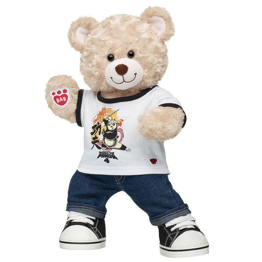DreamWorks Kung Fu Panda 4 Happy Hugs Teddy Bear Gift Set