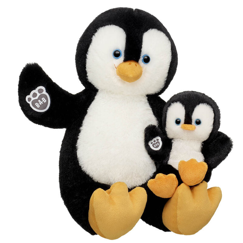 Penguin Chick Stuffed Animal Build-A-Bear Mini Beans Gift Set