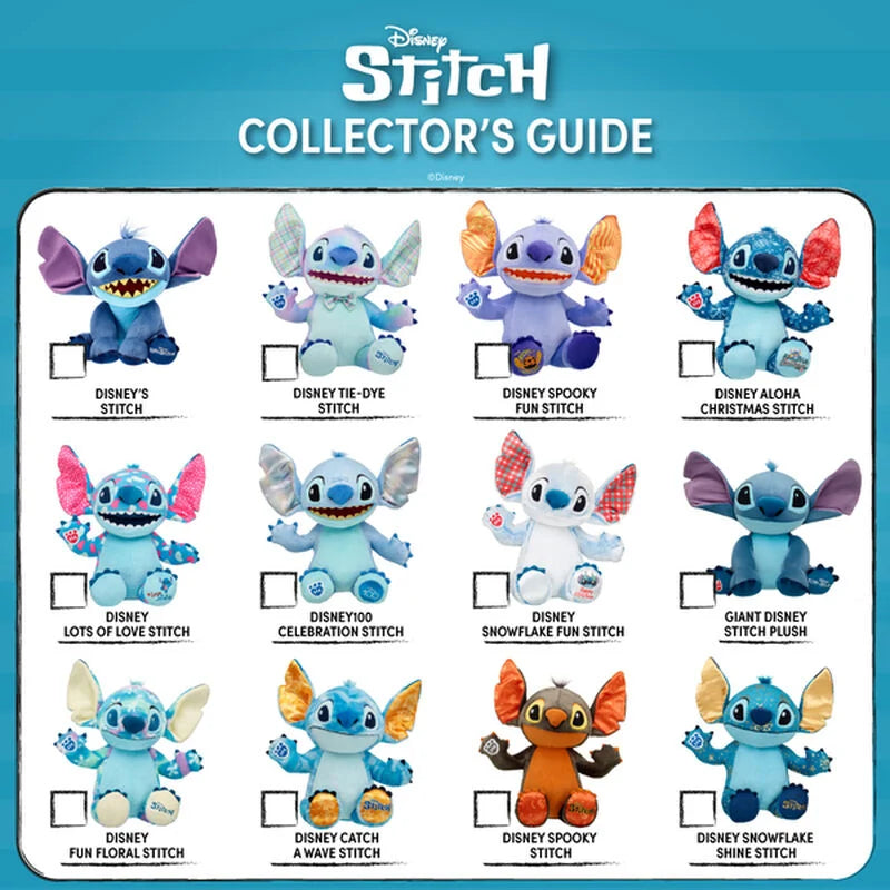 Disney Snowflake Shine Stitch Plush - Build-A-Bear Workshop Australia