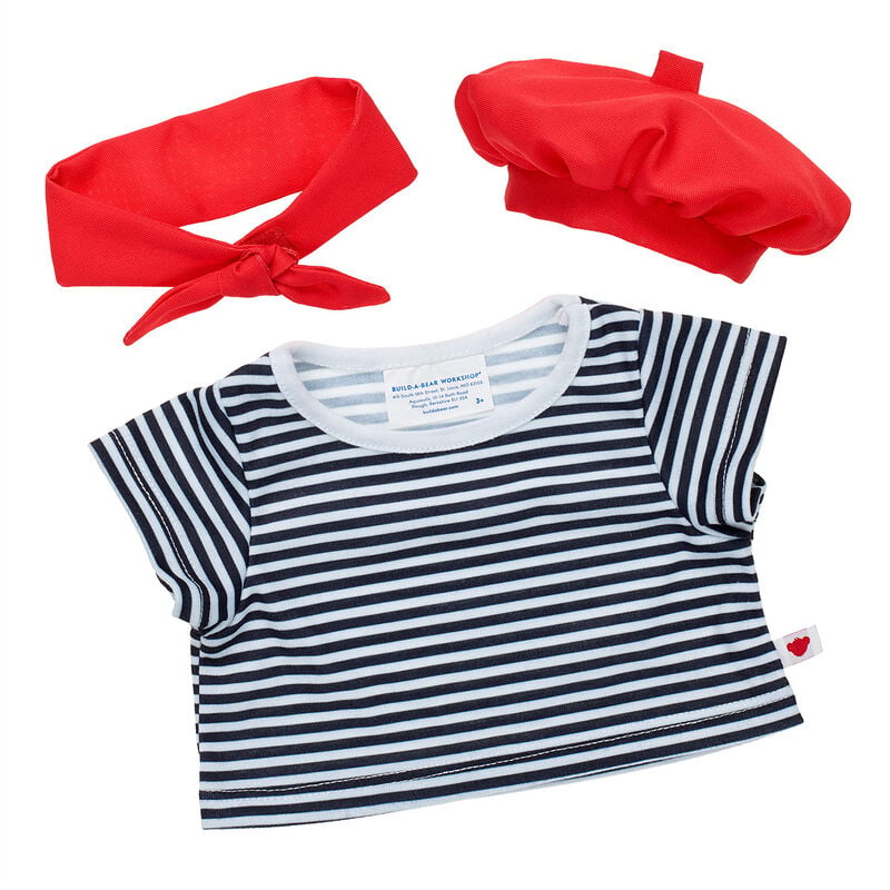 French Beret Valentine's Day Set - Build-A-Bear Workshop Australia