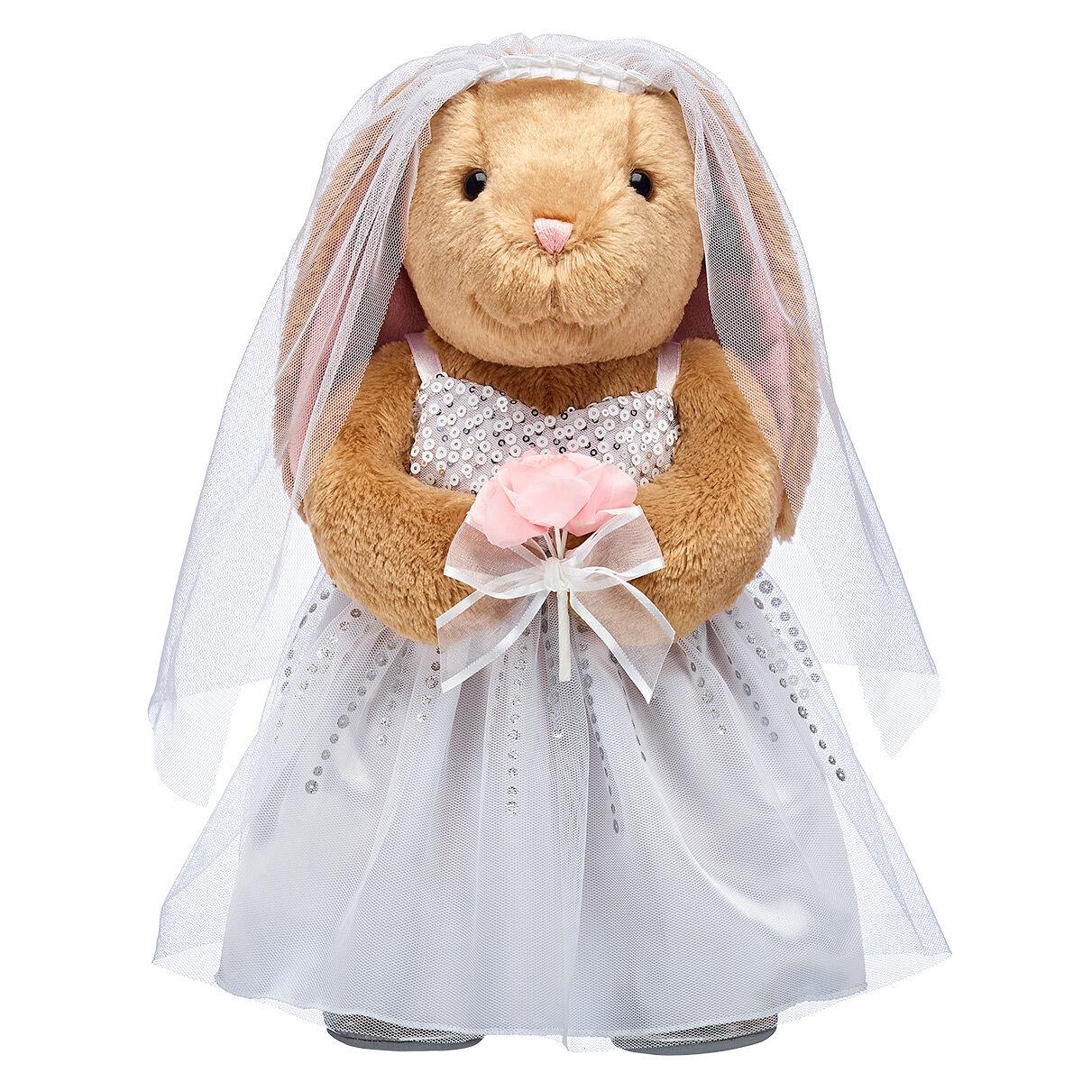 Pawlette™ Bunny Plush Bride Gift Set - Build-A-Bear Workshop Australia