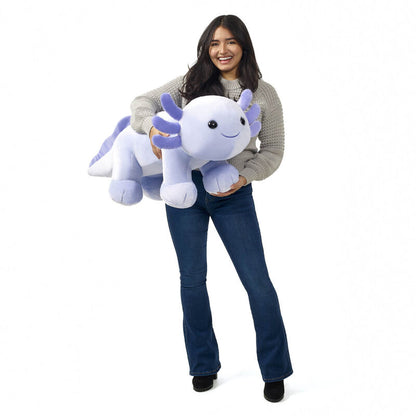 Giant Lavender Axolotl Stuffed Animal - Build-A-Bear Workshop Australia