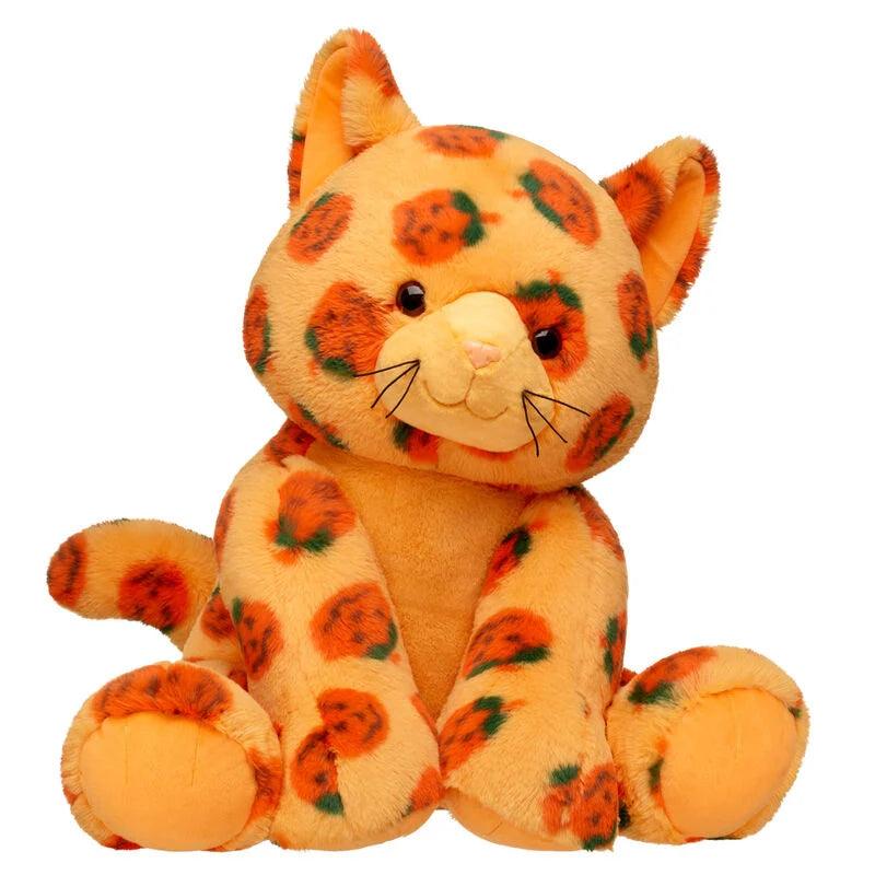 Giant Pumpkin Kitty Stuffed Animal - Build-A-Bear Workshop Australia