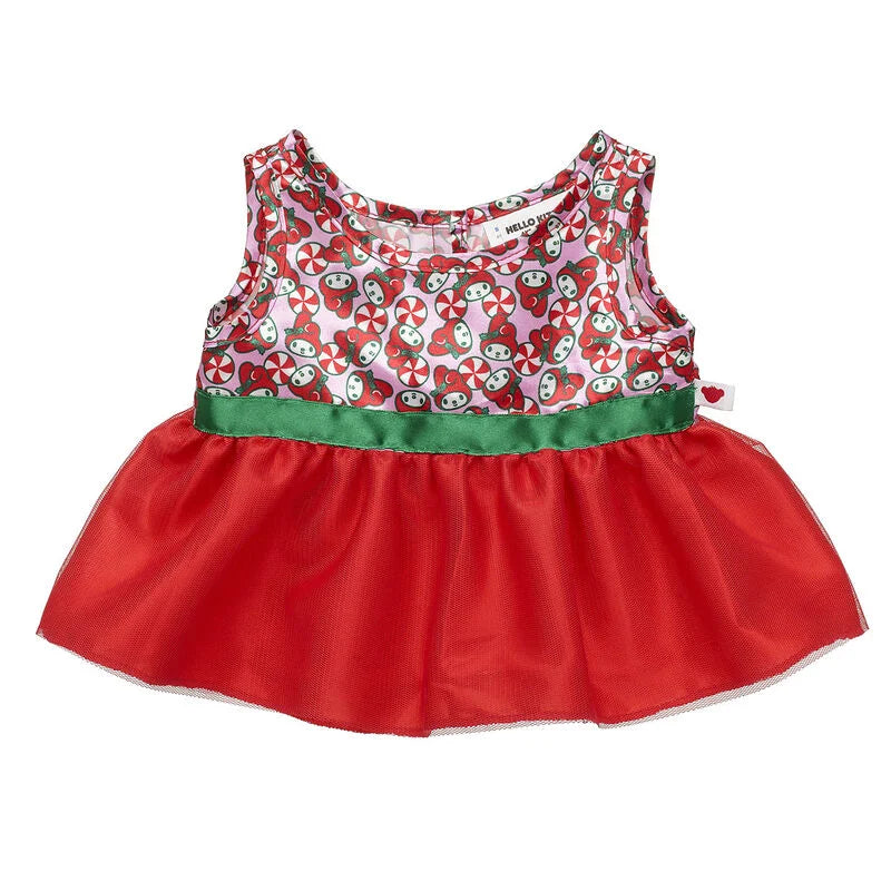 Sanrio® Hello Kitty® and Friends My Melody™ Christmas Dress - Build-A-Bear Workshop Australia