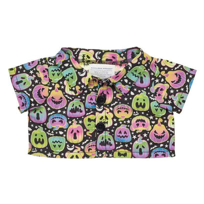 Neon Pumpkin Halloween Shirt