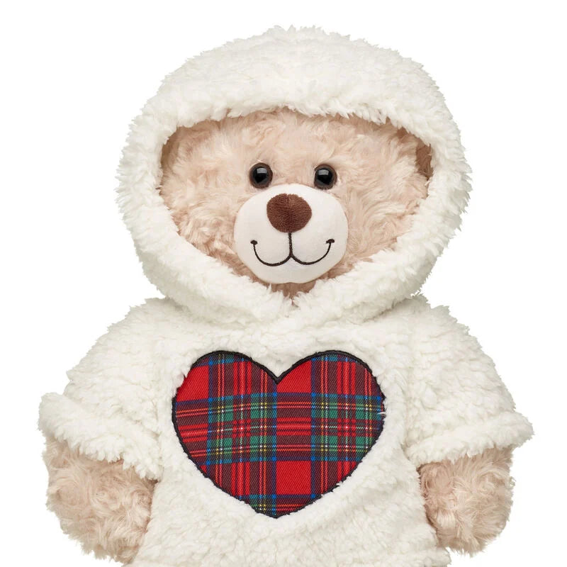 Tartan Heart Hoodie - Build-A-Bear Workshop Australia