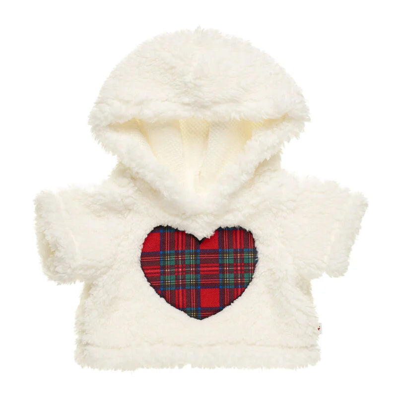 Tartan Heart Hoodie - Build-A-Bear Workshop Australia