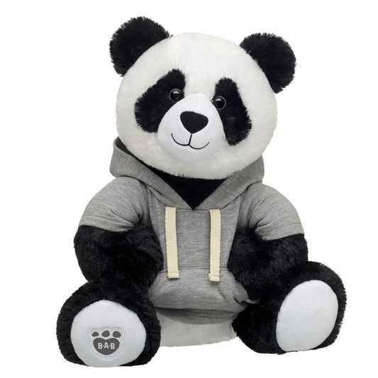 Panda Stuffed Animal Hoodie Gift Set