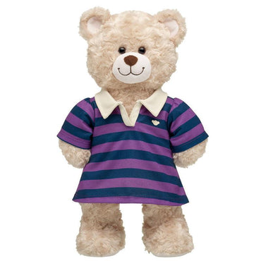 Navy and Purple Stripe Polo Dress - Build-A-Bear Workshop Australia