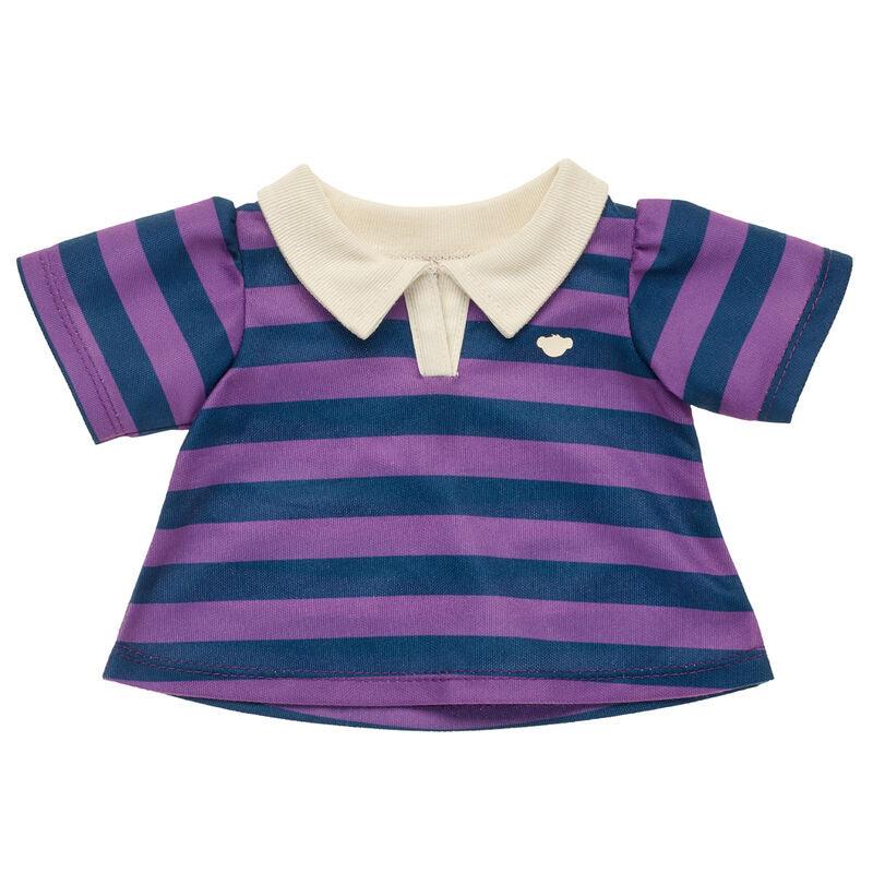 Navy and Purple Stripe Polo Dress - Build-A-Bear Workshop Australia