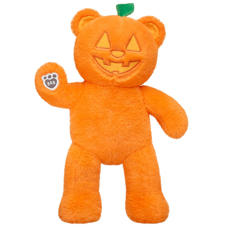 Pumpkin Glow Halloween Teddy Bear - Build-A-Bear Workshop Australia