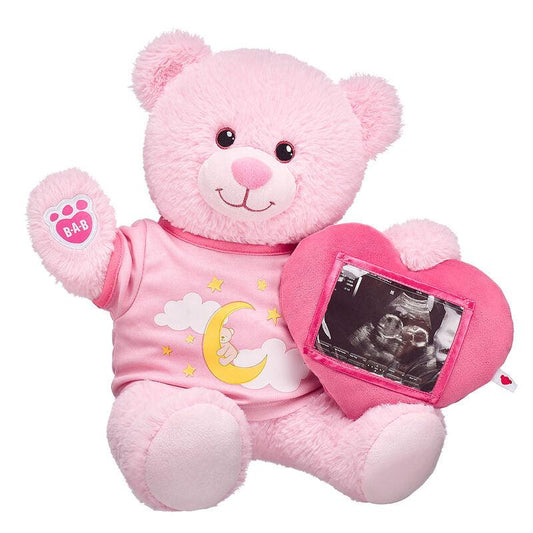 Baby Pink Teddy Bear Picture Frame Gift Set Build-A-Bear Workshop Australia