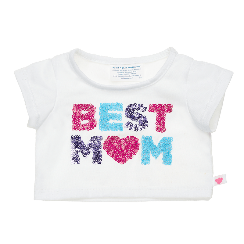 Best Mum Sequin Tee Build-A-Bear Workshop Australia