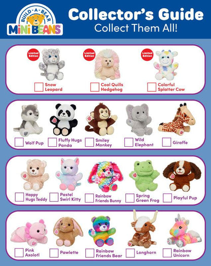 Build-A-Bear Mini Beans Cool Quills Hedgehog Stuffed Animal - Build-A-Bear Workshop Australia