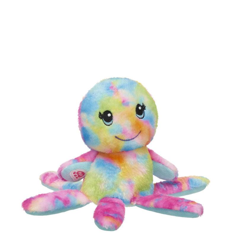 Build-A-Bear Mini Beans Rainbow Octopus Soft Toy - Build-A-Bear Workshop Australia