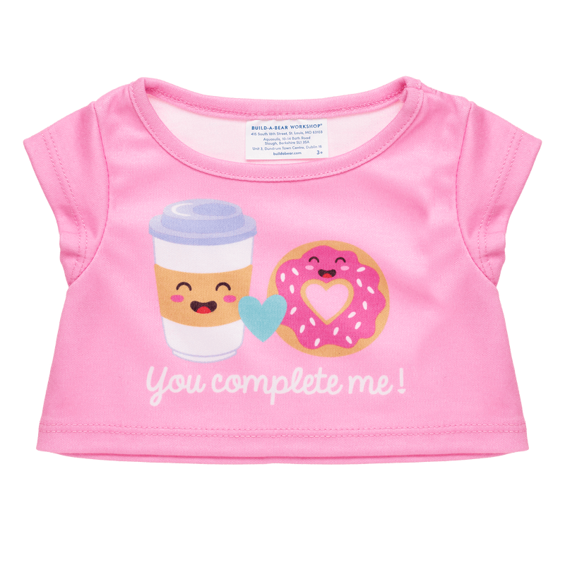 Coffee & Donut T-Shirt - Build-A-Bear Workshop Australia