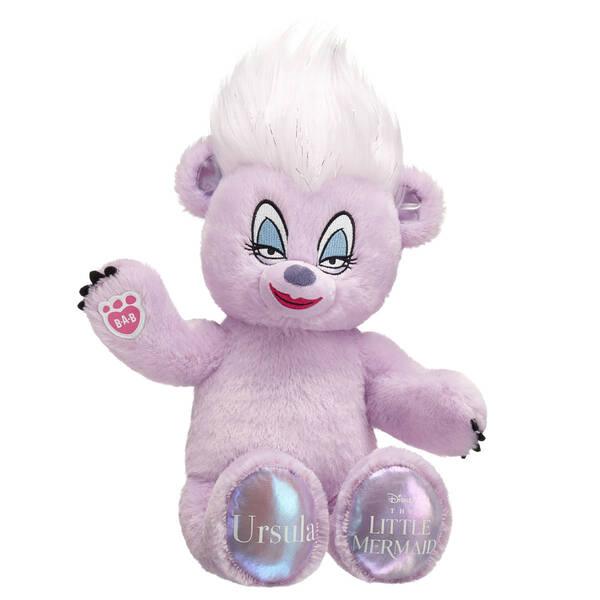 Disney The Little Mermaid Ursula Inspired Bear - Build-A-Bear Workshop Australia