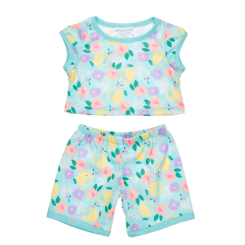 Floral 2 Piece Pyjama Set Build-A-Bear Workshop Australia