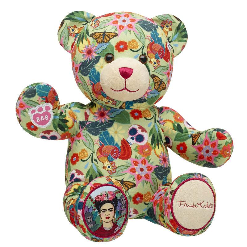 Frida Kahlo Icon Collage Teddy Bear - The Met - Build-A-Bear Workshop Australia