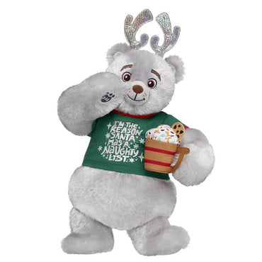 "Glisten and the Merry Mission" Coffee Toffee Mug Wristie Build-A-Bear Workshop Australia