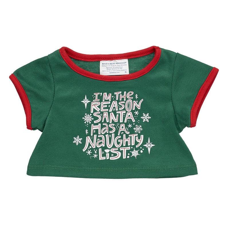 "Glisten and the Merry Mission" Naughty List T-Shirt Build-A-Bear Workshop Australia