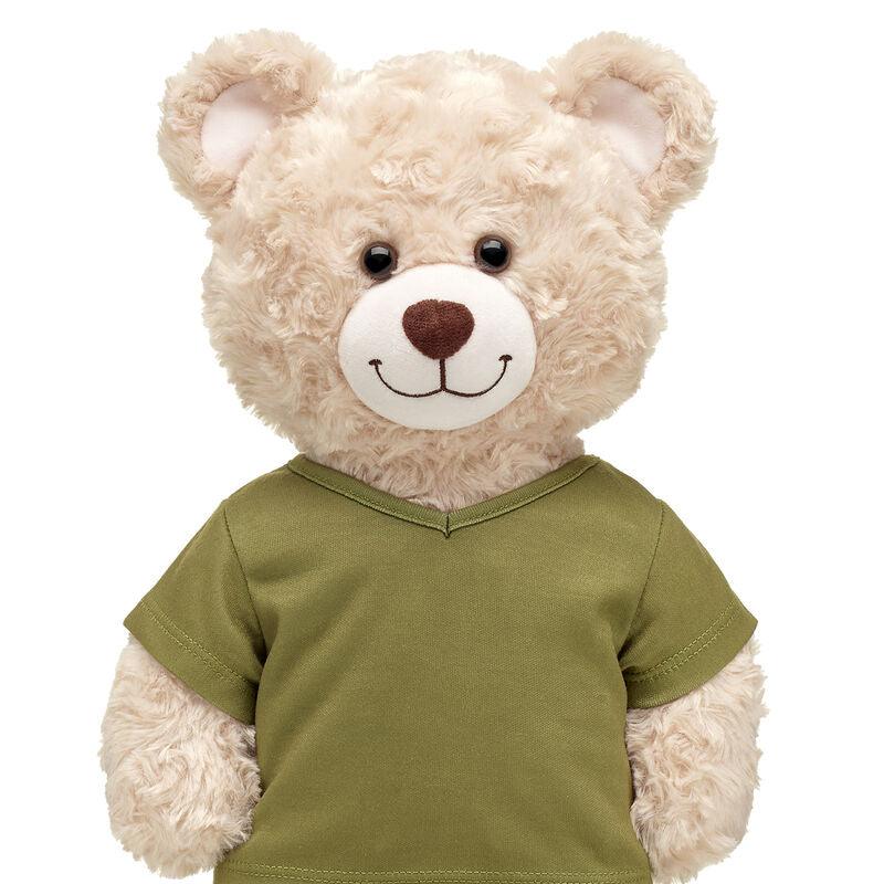 Green V-Neck T-Shirt Build-A-Bear Workshop Australia