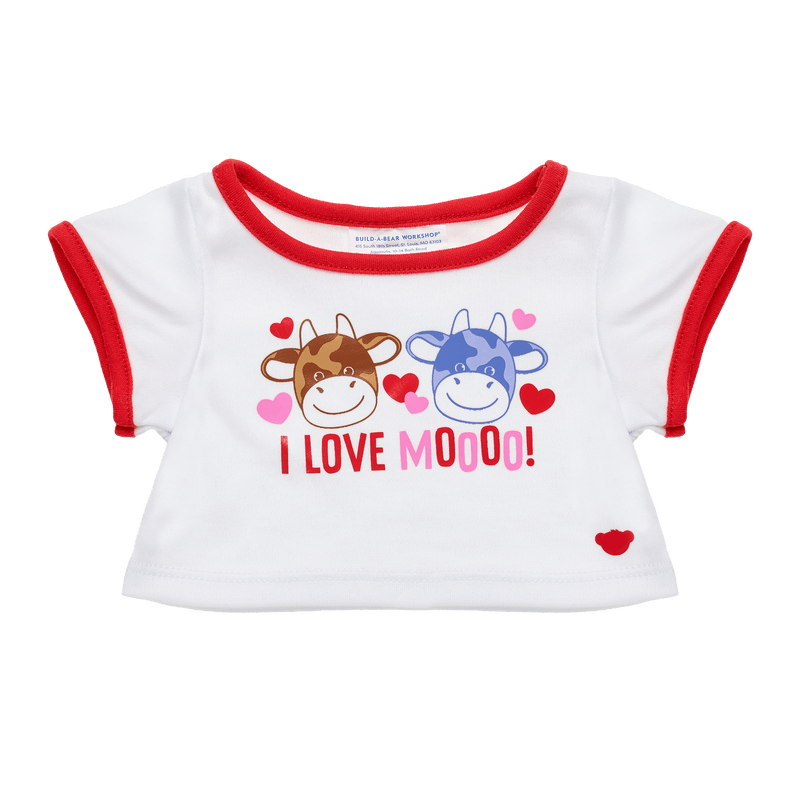 I love Moooo T-Shirt Build-A-Bear Workshop Australia