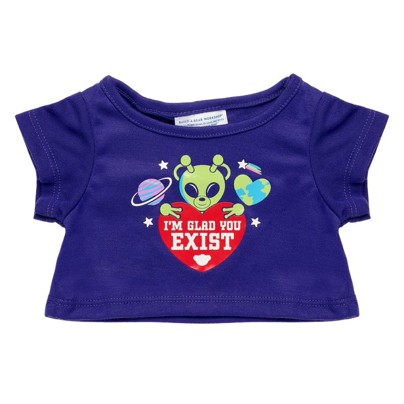 I'm Glad You Exist T-Shirt - Build-A-Bear Workshop Australia