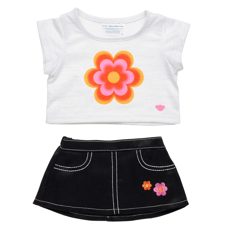 Jade Purple Brown Skirt Set Build-A-Bear Workshop Australia