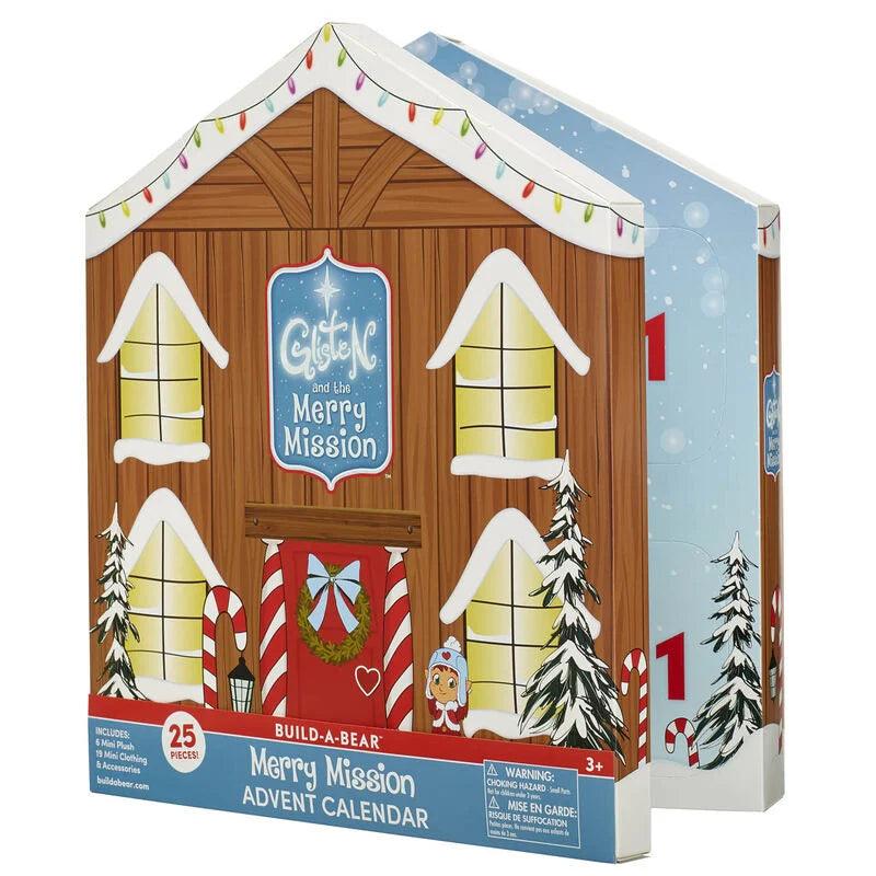 Merry Mission Advent Calendar - 25 Pieces Included Build-A-Bear Workshop Australia