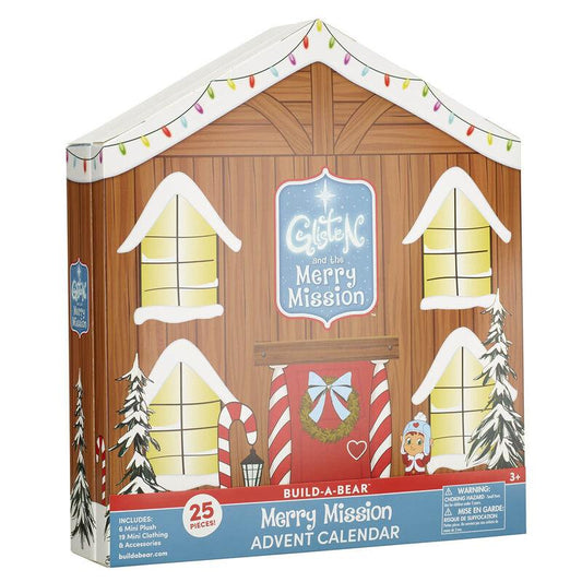 Merry Mission Advent Calendar - 25 Pieces Included Build-A-Bear Workshop Australia