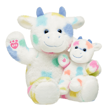 Mini Beans Rainbow Cow - Build-A-Bear Workshop Australia