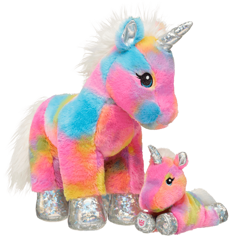 Mini Beans Rainbow Unicorn - Build-A-Bear Workshop Australia