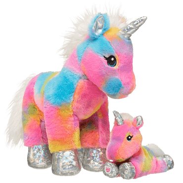 Mini Beans Rainbow Unicorn - Build-A-Bear Workshop Australia