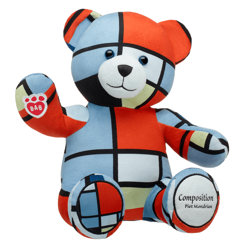 Mondrian Composition Bear Build-A-Bear Workshop Australia