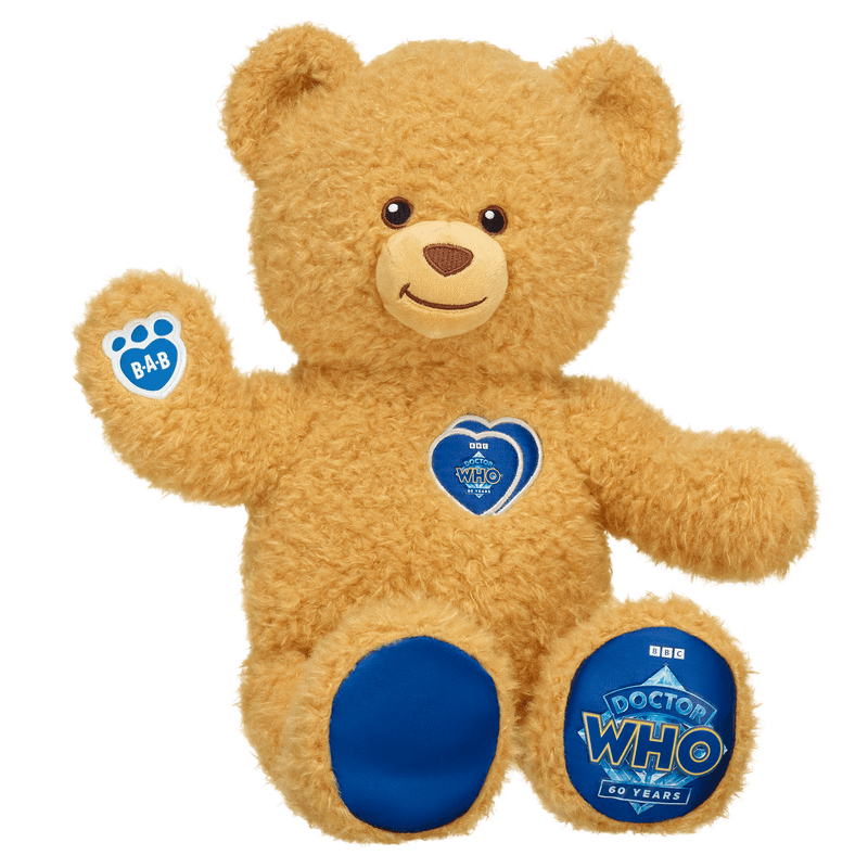 Doctor Who Fourteenth Doctor Diamond Anniversary Bear - Online Exclusive - Build-A-Bear Workshop Australia