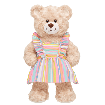 Pastel Stripe Dress - Build-A-Bear Workshop Australia