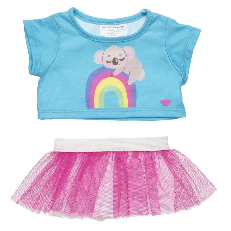 Rainbow Koala Skirt Set Build-A-Bear Workshop Australia