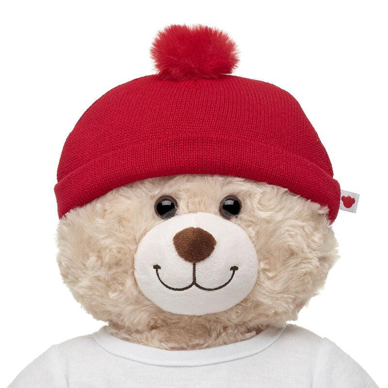 Red Pom Beanie - Build-A-Bear Workshop Australia