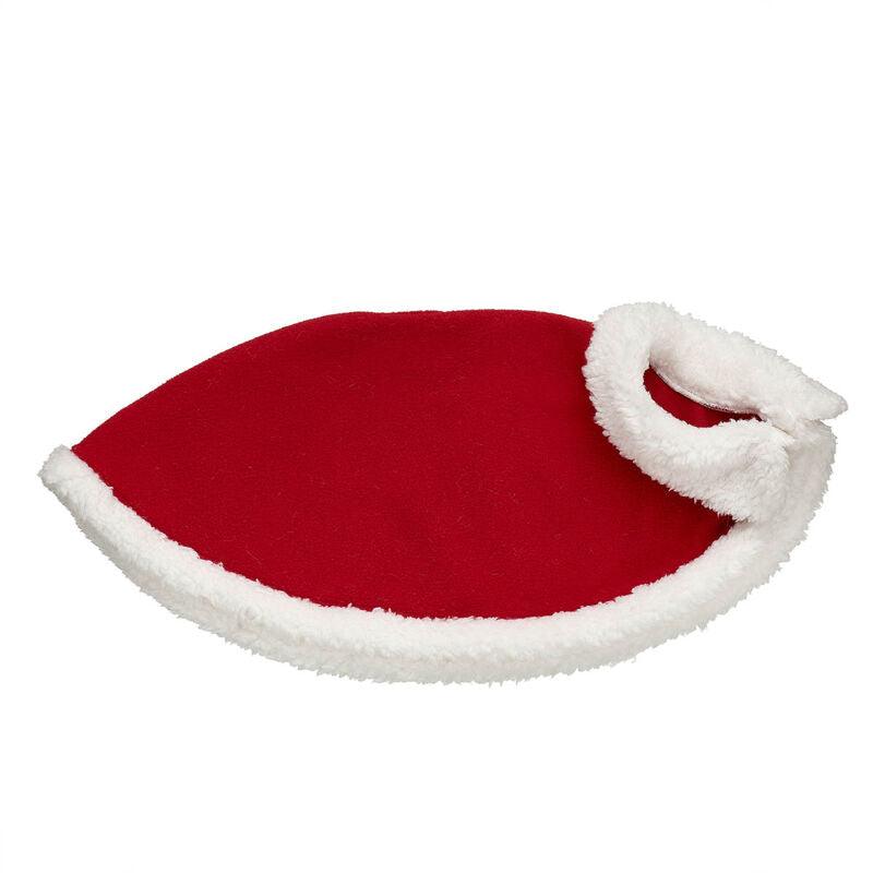 Red and White Fur Cape - Build-A-Bear Workshop Australia